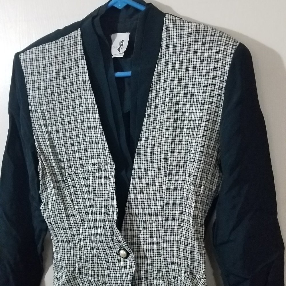 Jacket/blouse with short skirt set - professional vintage / retro